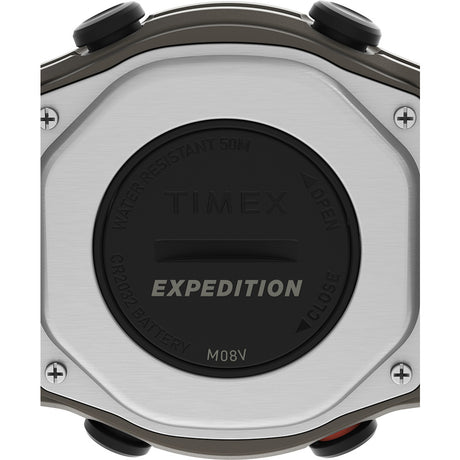 Timex Expedition Trailblazer Activity Tracker + HR - Brown Resin Case - Brown Leather w/Brown Fabric Strap - TW4B27100