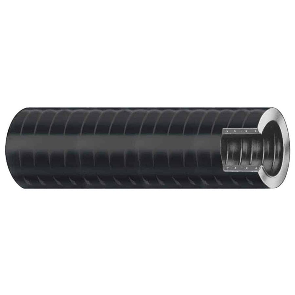 Trident Marine 1-1/8" x 50' VAC XHD Bilge & Live Well Hose - Hard PVC Helix - Black - 149-1186