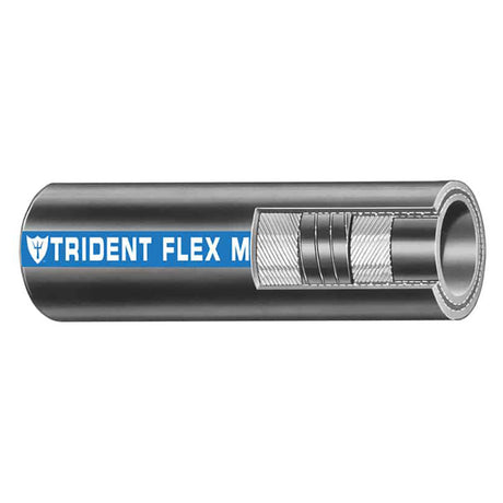 Trident Marine 3/4" x 50' Coil - Flex Marine Wet Exhaust & Water Hose - Black - 100-0346