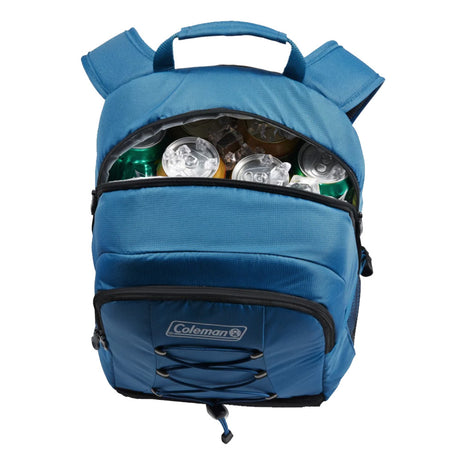Coleman CHILLER  28-Can Soft-Sided Backpack Cooler - Deep Ocean - 2158118