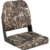 Attwood Swivl-Eze Low Back Padded Flip Seat - Camo - 98395CAMO