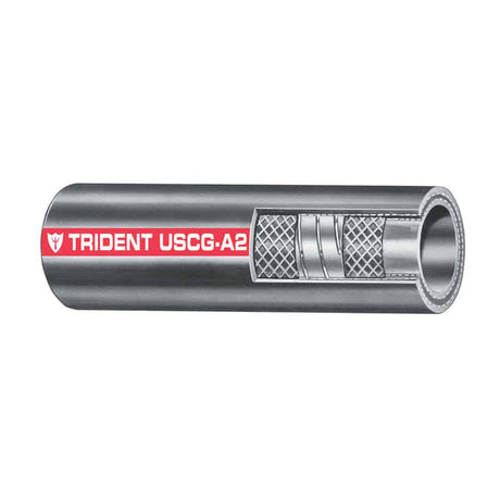 Trident Marine 1-1/2" x 50' Coil Type A2 Fuel Fill Hose - 327-1126