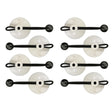 Carver Suction Cup Tie Downs - 8-Pack - 61005