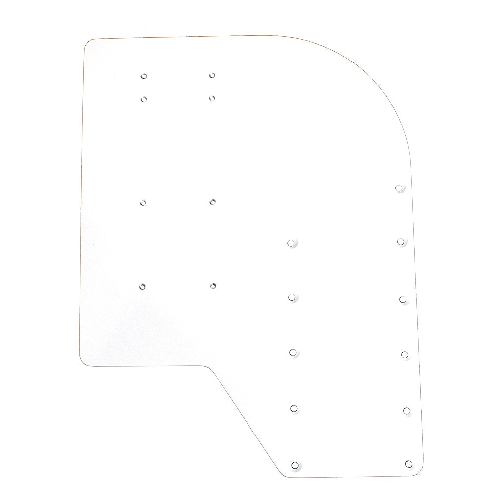 Sea Brackets Small Offset Trolling Motor Plate - SEA2306