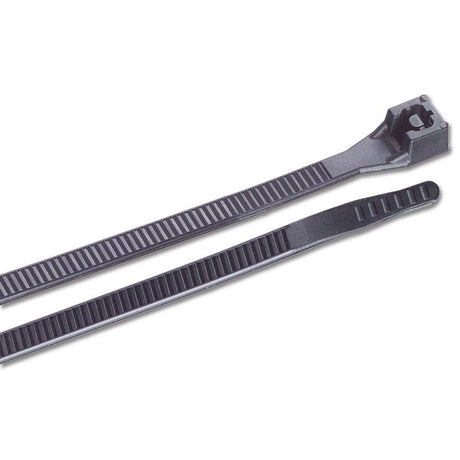 Ancor 14" UV Black Standard Cable Zip Ties - 100 Pack - 199215 - Anchor Express