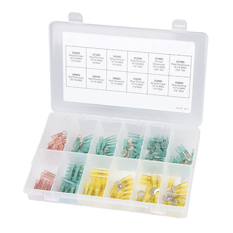 Ancor 160 - Piece Heat Shrink Terminals & Connectors Kit - 320101 - Anchor Express