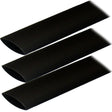 Ancor Adhesive Lined Heat Shrink Tubing (ALT) - 1" x 3" - 3 - Pack - Black - 307103 - Anchor Express