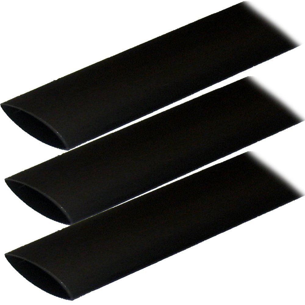 Ancor Adhesive Lined Heat Shrink Tubing (ALT) - 1" x 3" - 3 - Pack - Black - 307103 - Anchor Express