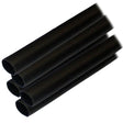 Ancor Adhesive Lined Heat Shrink Tubing (ALT) - 1/2" x 6" - 5 - Pack - Black - 305106 - Anchor Express