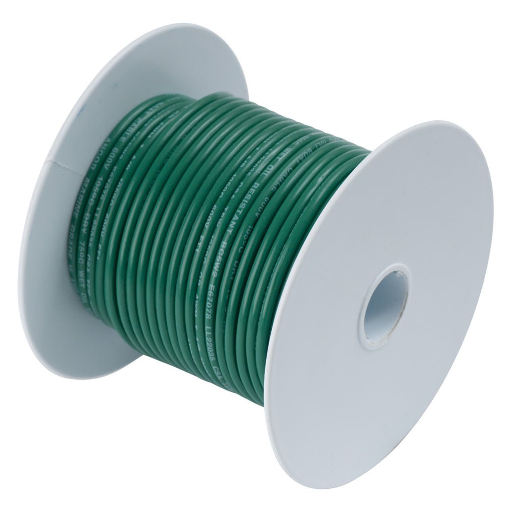 Ancor Green 14AWG Tinned Copper Wire - 100' - 104310 - Anchor Express