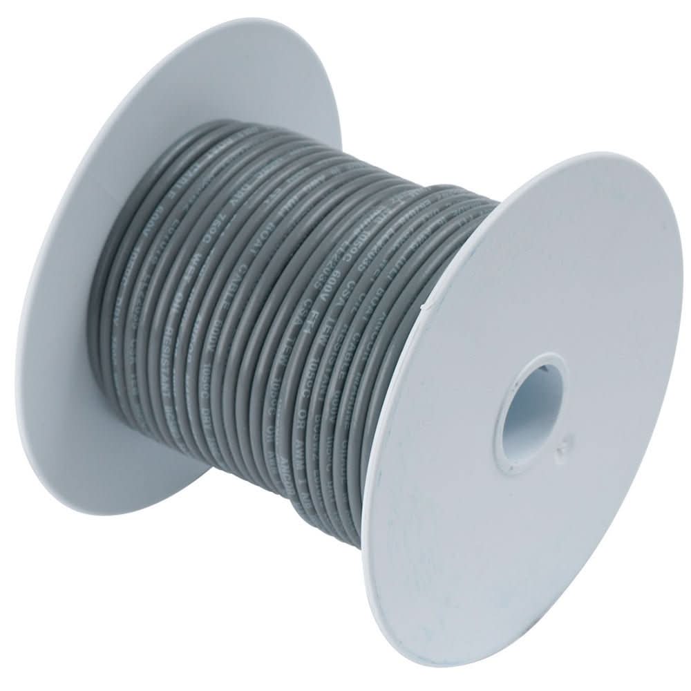 Ancor Grey 14 AWG Tinned Copper Wire - 100' - 104410 - Anchor Express