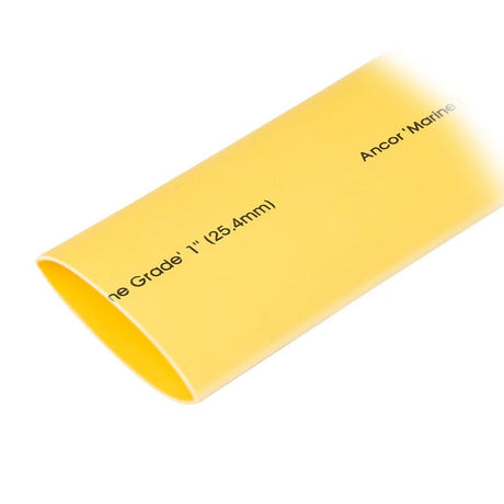 Ancor Heat Shrink Tubing 1" x 48" - Yellow - 1 Pieces - 307948 - Anchor Express