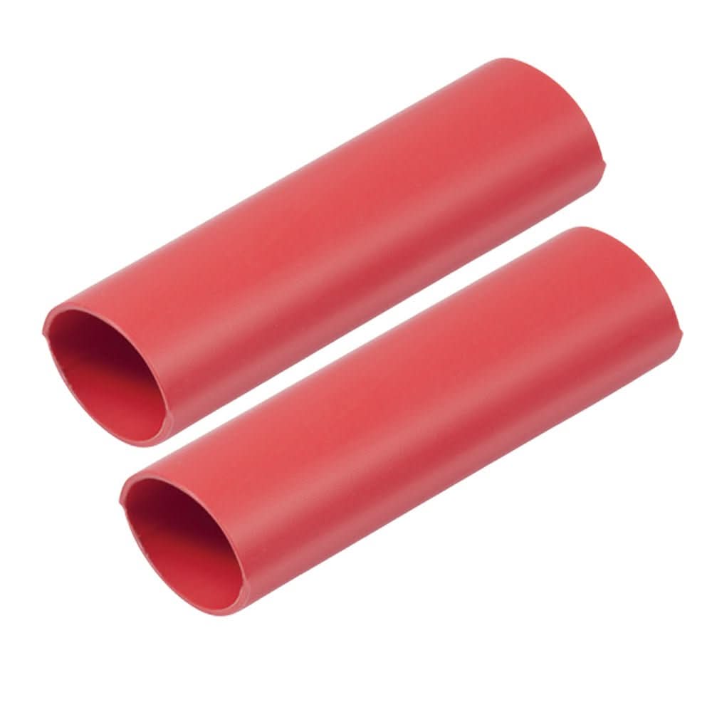 Ancor Heavy Wall Heat Shrink Tubing - 1" x 6" - 2 - Pack - Red - 327606 - Anchor Express