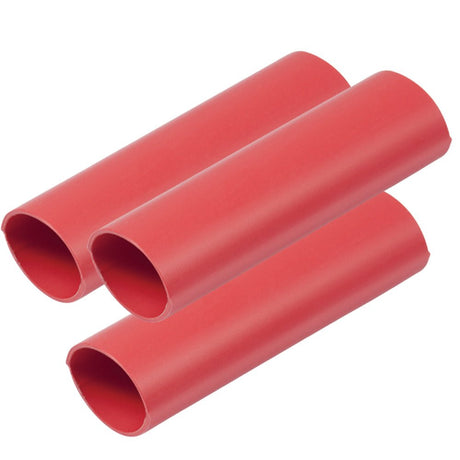Ancor Heavy Wall Heat Shrink Tubing - 3/4" x 6" - 3 - Pack - Red - 326606 - Anchor Express