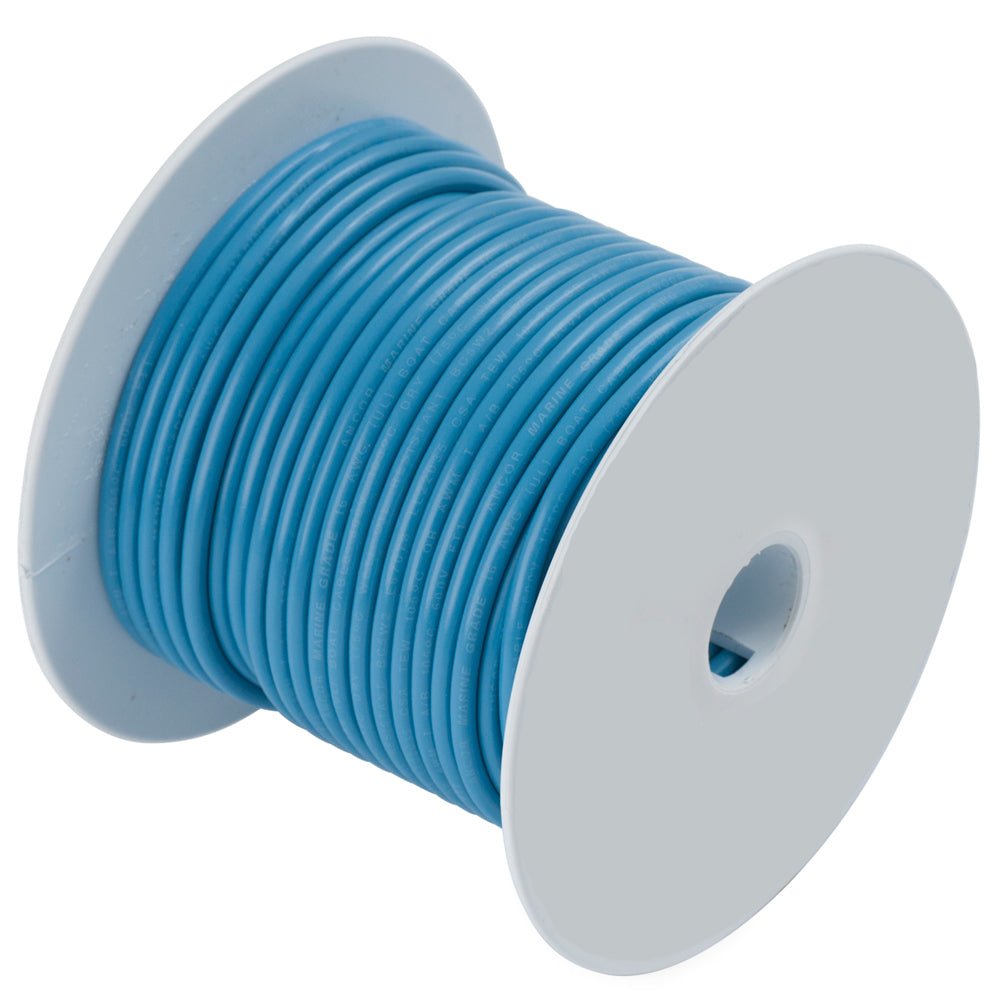 Ancor Light Blue 16 AWG Tinned Copper Wire - 100' - 101910 - Anchor Express