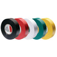 Ancor Premium Assorted Electrical Tape - 1/2" x 20' - Black / Red / White / Green / Yellow - 339066 - Anchor Express