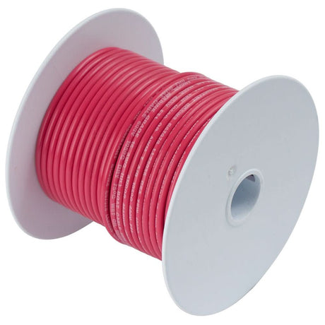 Ancor Red 18 AWG Tinned Copper Wire - 100' - 100810 - Anchor Express