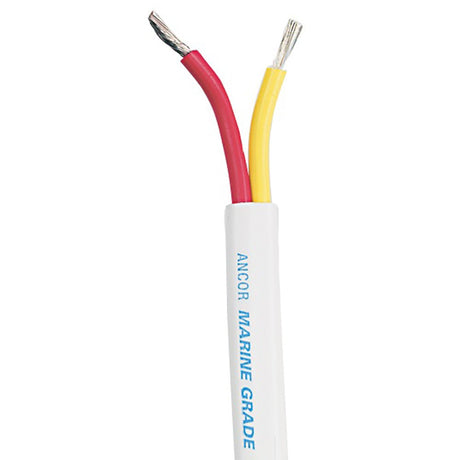 Ancor Safety Duplex Cable - 14/2 AWG - Red/Yellow - Flat - 250' - 124525 - Anchor Express