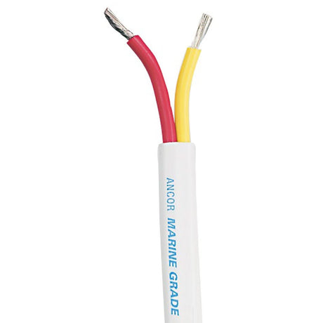 Ancor Safety Duplex Cable - 16/2 AWG - Red/Yellow - Flat - 250' - 124725 - Anchor Express