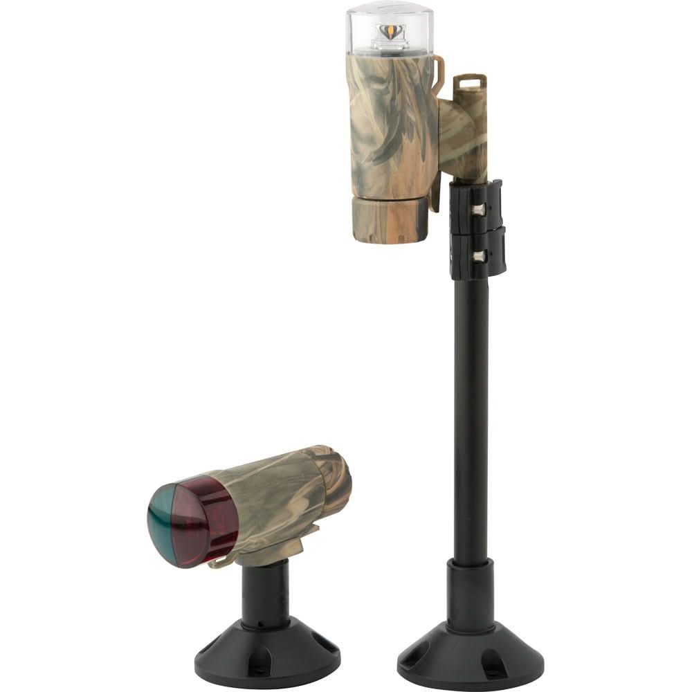 Attwood PaddleSport Portable Navigation Light Kit - Screw Down or Adhesive Pad - RealTree Max - 4 Camo - 14193 - 7 - Anchor Express