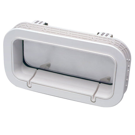 Beckson Drain Port - 4" x 14" x 1" - Depth - White/Clear - PO414DWC - 10 - Anchor Express