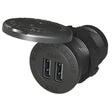Blue Sea 1045 12/24V Dual USB Charger - 1 - 1/8" Socket Mount - 1045 - Anchor Express
