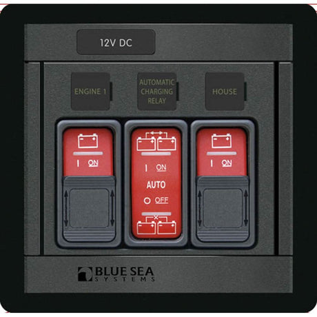 Blue Sea 1147 Remote Control Panel w/(2)2145 & (1)2146 Remote Control Contura Switch - 1147 - Anchor Express