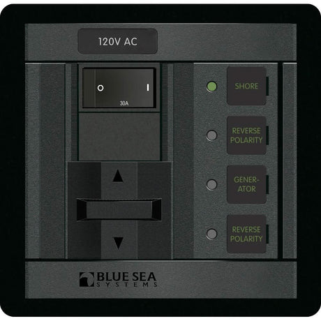 Blue Sea 1208 120V AC 2 Sources - 30A - 1208 - Anchor Express