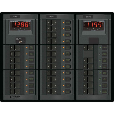 Blue Sea 1218 12V DC Main + 19 Positions / 120V AC Main + 6 Positions - 1218 - Anchor Express