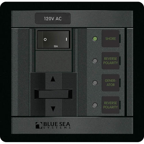 Blue Sea 1231 120V AC 2 Sources - 50A - 1231 - Anchor Express
