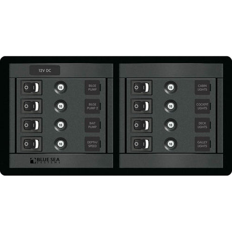 Blue Sea 1456 8 Position Switch CLB Horizontal - 1456 - Anchor Express