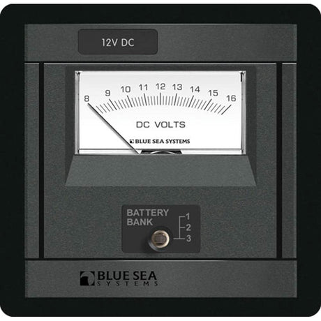 Blue Sea 1473 DC Analog Voltmeter Panel - 1473 - Anchor Express