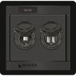 Blue Sea 1478 360 Panel - 12V DC Socket & Dual USB Charger - 1478 - Anchor Express