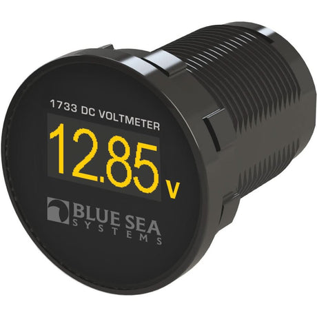 Blue Sea 1733 Mini OLED DC Voltmeter - 1733 - Anchor Express