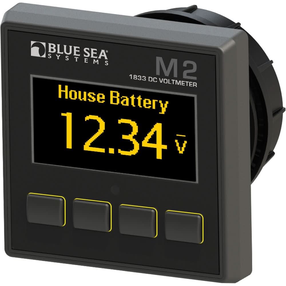 Blue Sea 1833 M2 DC Voltmeter - 1833 - Anchor Express