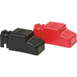 Blue Sea 4018 Square CableCap Insulators Pair Red/Black - 4018 - Anchor Express