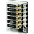 Blue Sea 5015 ST Glass Fuse Block w/Negative Bus - 5015 - Anchor Express