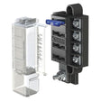 Blue Sea 5045 ST Blade Compact Fuse Blocks - 4 Circuits w/Cover - 5045 - Anchor Express