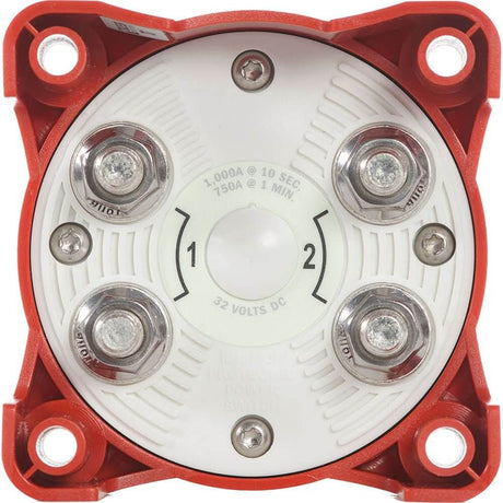 Blue Sea 5511e e - Series Dual Circuit Plus Battery Switch - 5511e - Anchor Express