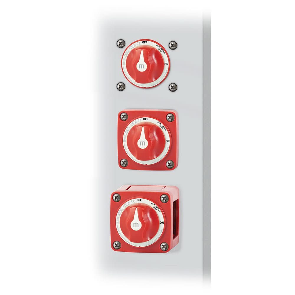 Blue Sea 6010 m - Series (Mini) Battery Switch Dual Circuit - 6010 - Anchor Express
