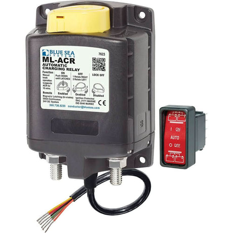 Blue Sea 7623 ML - Series Heavy Duty Automatic Charging Relay - 24V - 7623 - Anchor Express