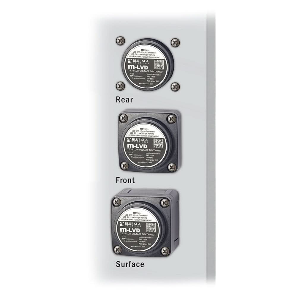 Blue Sea 7635 m - LVD Low Voltage Disconnect - 7635 - Anchor Express