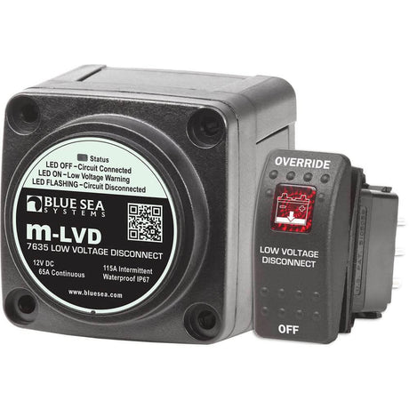 Blue Sea 7635 m - LVD Low Voltage Disconnect - 7635 - Anchor Express