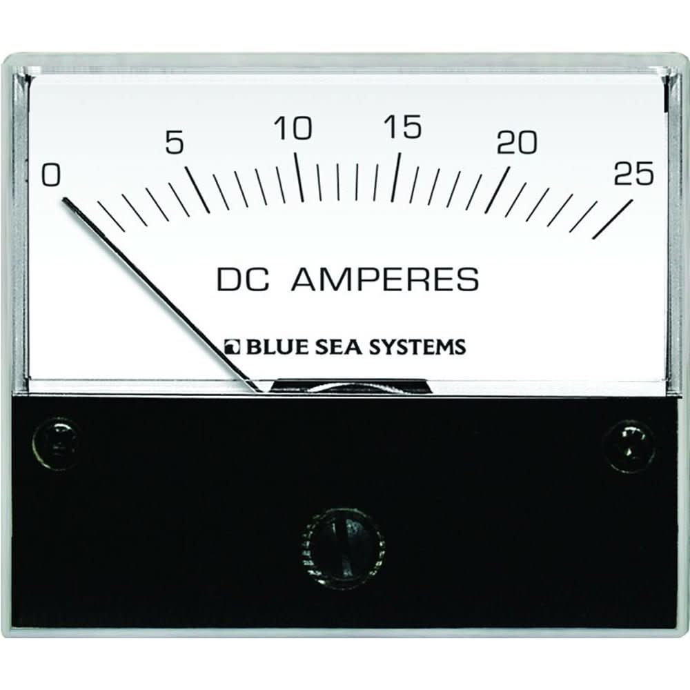 Blue Sea 8005 DC Analog Ammeter - 2 - 3/4" Face, 0 - 25 Amperes DC - 8005 - Anchor Express