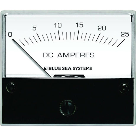 Blue Sea 8005 DC Analog Ammeter - 2 - 3/4" Face, 0 - 25 Amperes DC - 8005 - Anchor Express