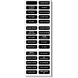 Blue Sea 8039 DC Panel Extended 120 Label Set - 8039 - Anchor Express