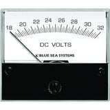 Blue Sea 8240 DC Analog Voltmeter - 2 - 3/4" Face, 18 - 32 Volts DC - 8240 - Anchor Express