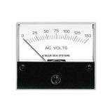 Blue Sea 9353 AC Analog Voltmeter 0 - 150V AC - 9353 - Anchor Express