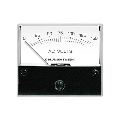 Blue Sea 9353 AC Analog Voltmeter 0 - 150V AC - 9353 - Anchor Express