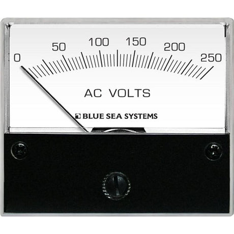 Blue Sea 9354 AC Analog Voltmeter 0 - 250 Volts AC - 9354 - Anchor Express